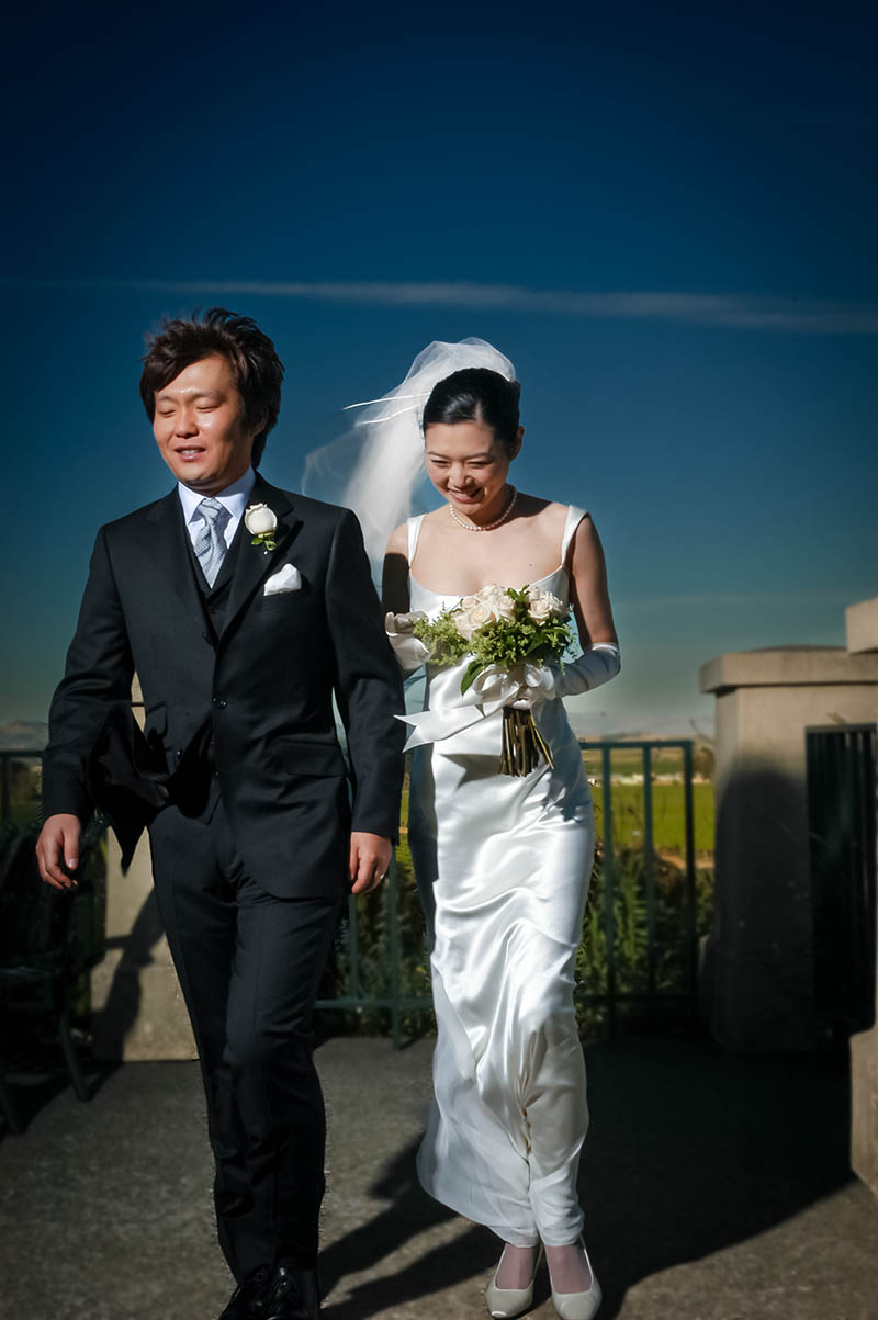 Bride and Groom Leaving Ceremony