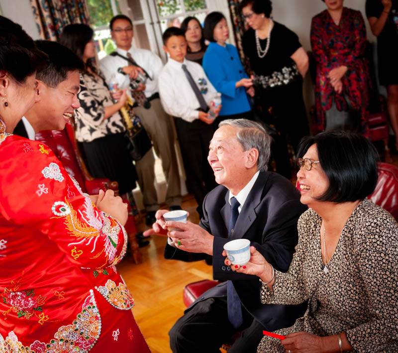 Chinese Tea Ceremony at Wedding, Hacienda