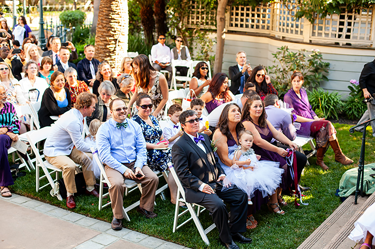 Wedding Ceremony, Outside, Preservation Park