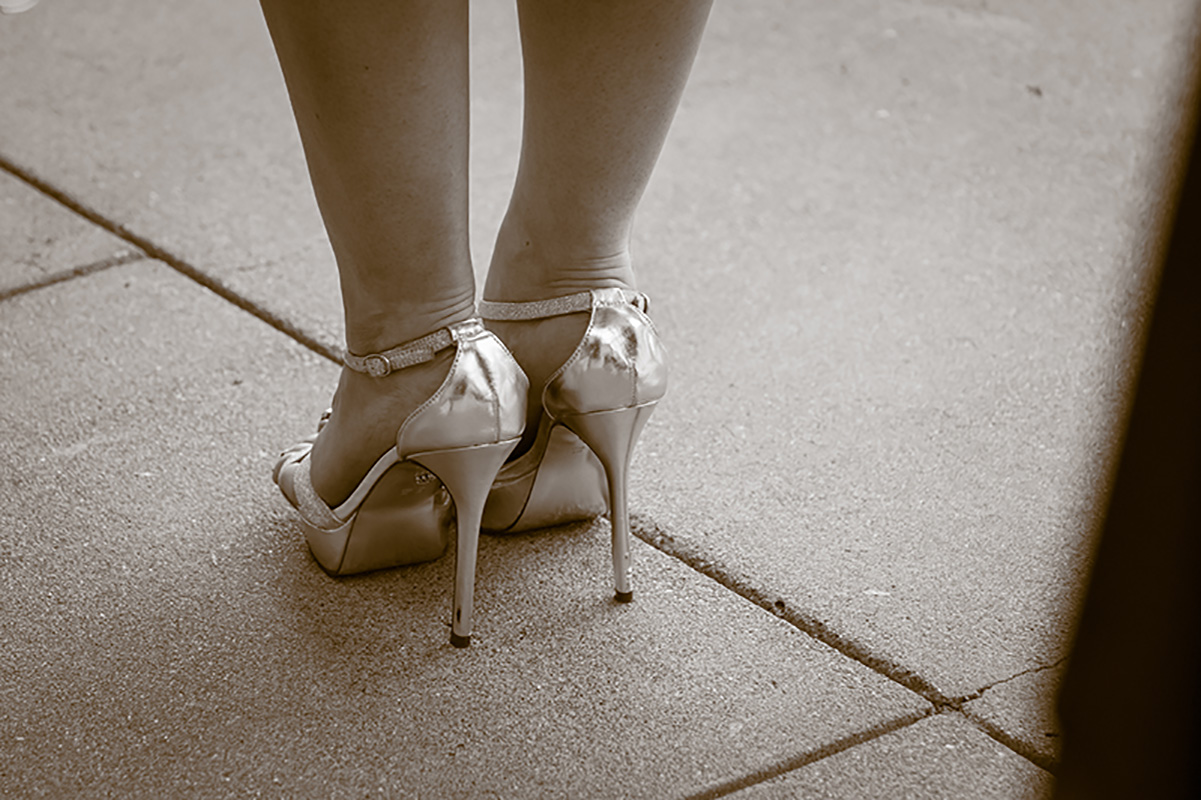 Wedding Ceremony, Sepia, Detail, Preservation Park